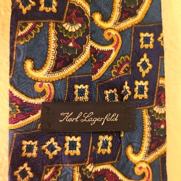 Vintage Karl Lagerfeld Silk Tie - Picture 4 of 6